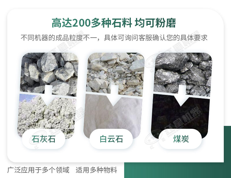 開廠如何選擇磨粉機型號？磨粉碎機有哪些型號？