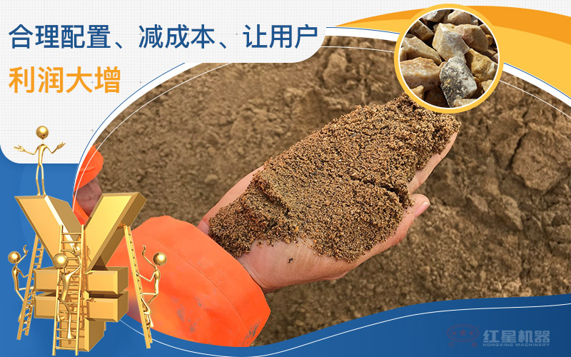 建筑用砂配置的機制沙石設(shè)備一套多少錢，附現(xiàn)場案例視頻